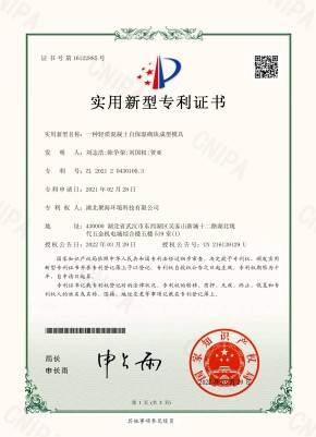 一種輕質混凝土自保溫砌塊成型模具